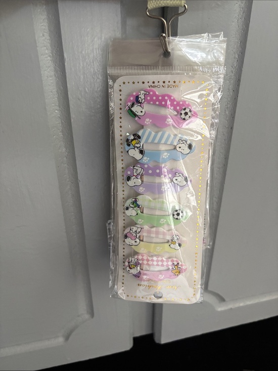 Other - Cute Pastel Cartoon Hair Clips Set - Multi Color